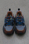 Flower Mountain/YAMANO 3 Hiking Shoes Series FM-FM63662-SHJLPTZ (Dark Gray/Olive Green/Grape Purple) (FM63568)
